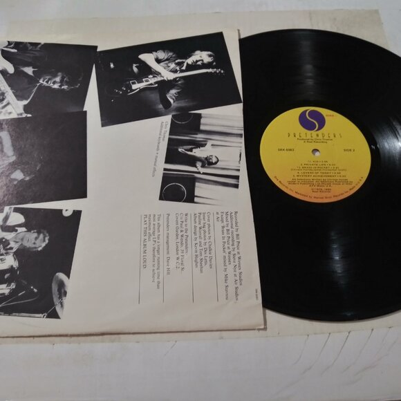 Pretenders - Self Titled VG++ Original Sire SRK-6083 Record 1980 BRASS IN POCKET - Picture 3 of 4